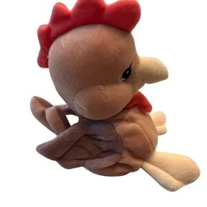 Vintage 1998 Precious Moments‎ Tender Tails Chicken Rooster Plush Doll